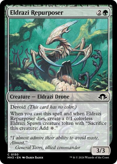 Eldrazi Repurposer (Modern Horizons 3) Light Play
