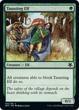 Taunting Elf (Magic Game Night: Free-For-All) Light Play