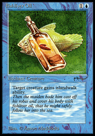 Fishliver Oil (light circle) (Arabian Nights) Heavy Play