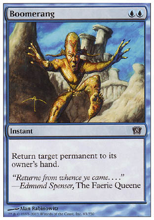 Boomerang (8th Edition) Damaged / Poor