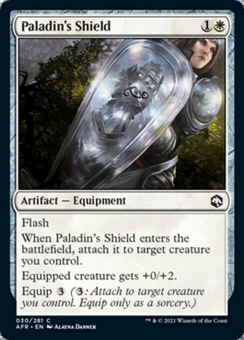 Paladin's Shield (Adventures in the Forgotten Realms) Light Play