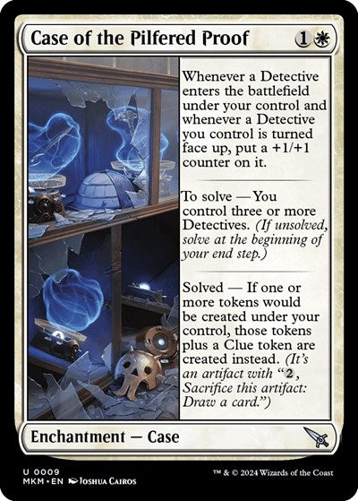 Case of the Pilfered Proof (Murders at Karlov Manor) Light Play Foil