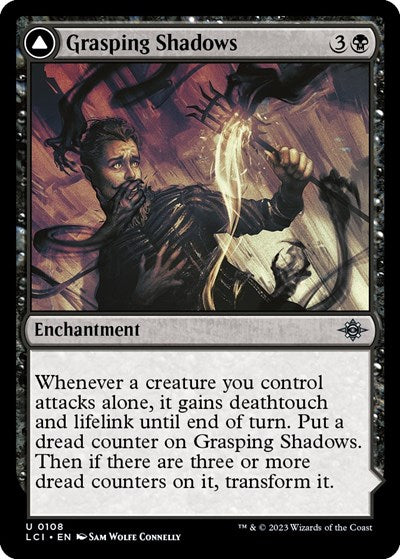 Grasping Shadows (The Lost Caverns of Ixalan) Light Play