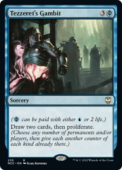 Tezzeret's Gambit (Commander: Streets of New Capenna) Light Play