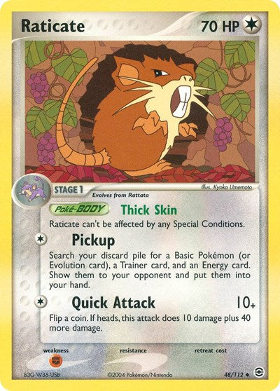 Raticate (FireRed & LeafGreen) Heavy Play