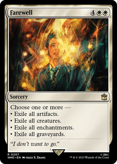 Farewell (Universes Beyond: Doctor Who) Light Play