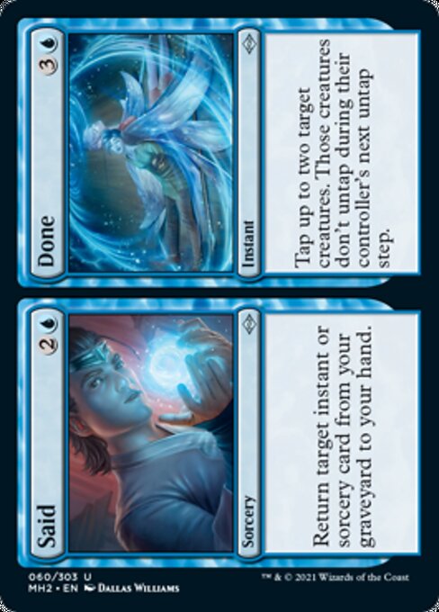 Said // Done (Modern Horizons 2) Light Play