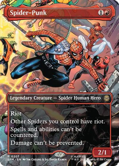 Spider-Punk (0207) (Borderless) (Marvel's Spider-Man) Near Mint