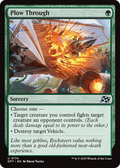 Plow Through (Aetherdrift) Light Play