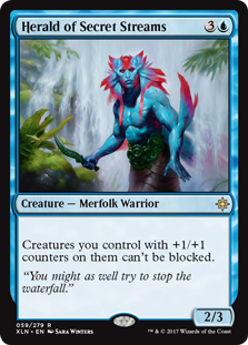 Herald of Secret Streams (Ixalan) Medium Play
