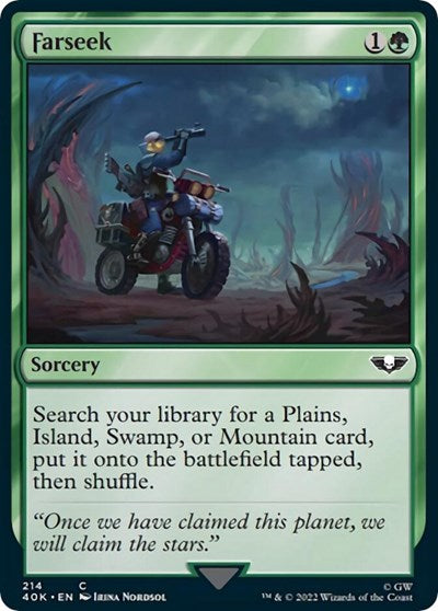 Farseek (Universes Beyond: Warhammer 40K) Light Play