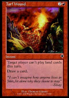 Turf Wound (Invasion) Light Play