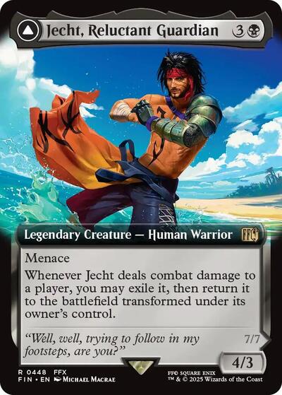 Jecht, Reluctant Guardian (Extended Art) (Universes Beyond: FINAL FANTASY) Light Play