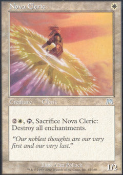 Nova Cleric (Onslaught) Light Play