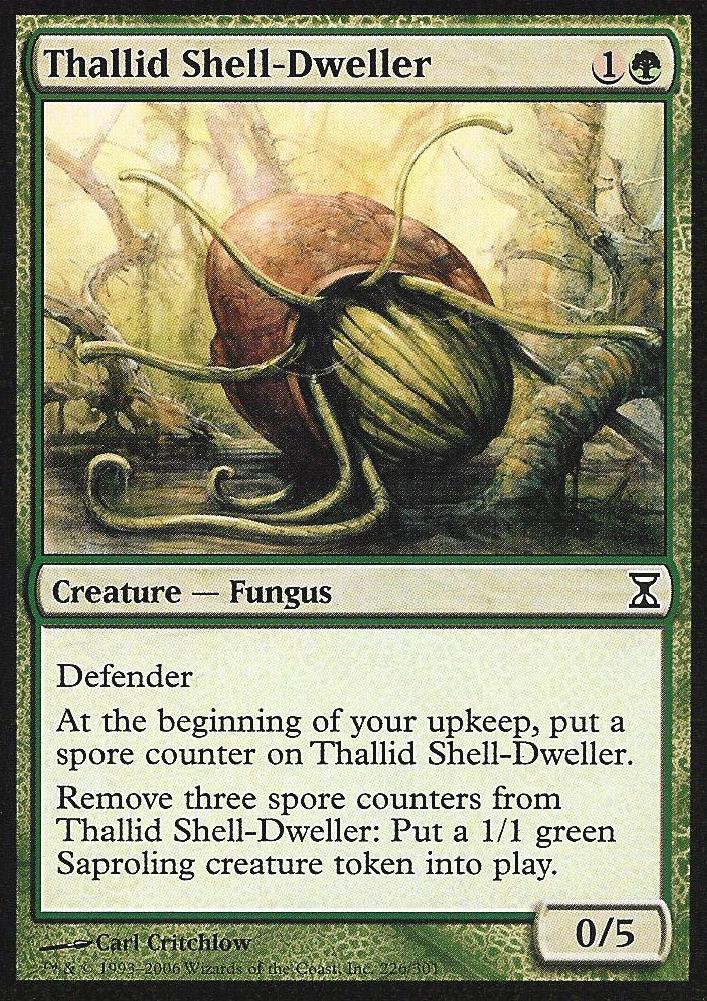 Thallid Shell-Dweller (Time Spiral) Medium Play