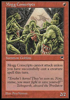 Mogg Conscripts (Tempest) Light Play