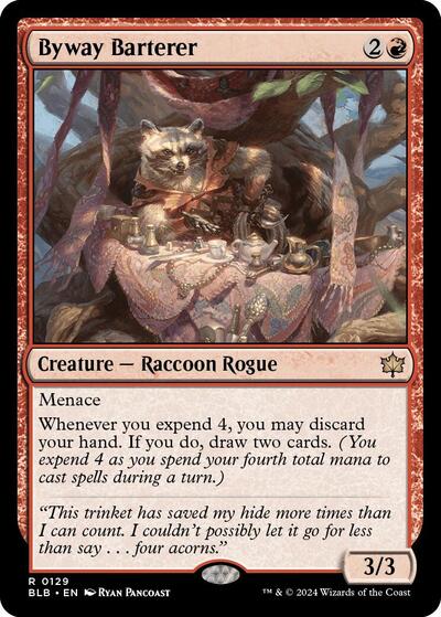 Byway Barterer (Bloomburrow) Light Play Foil