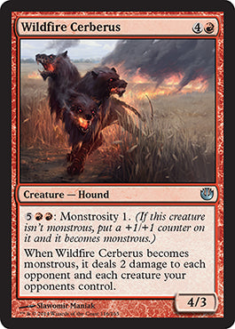 Wildfire Cerberus (Journey into Nyx) Light Play