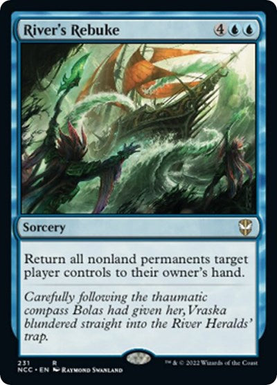 River's Rebuke (Commander: Streets of New Capenna) Light Play