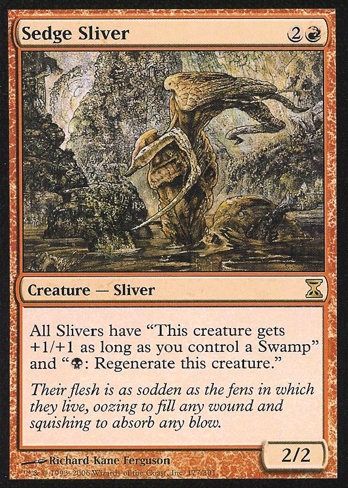 Sedge Sliver (Time Spiral) Light Play