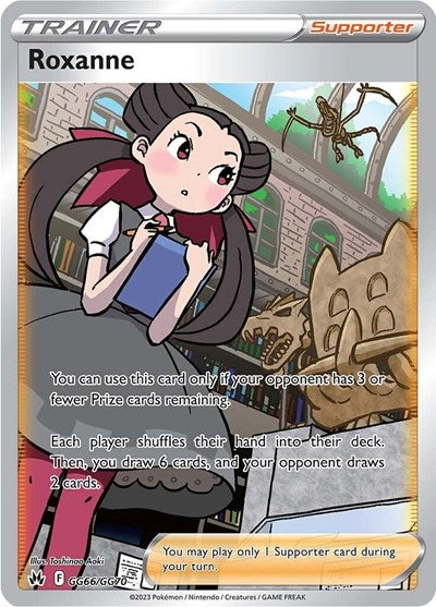 Roxanne (Crown Zenith: Galarian Gallery) Near Mint Holofoil