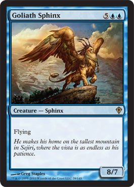 Goliath Sphinx (Worldwake) Light Play