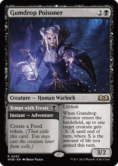 Gumdrop Poisoner (Wilds of Eldraine) Light Play