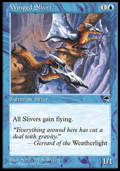 Winged Sliver (Tempest) Light Play