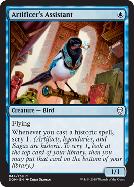 Artificer's Assistant (Dominaria) Light Play
