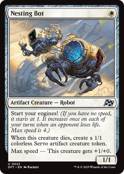 Nesting Bot (Aetherdrift) Light Play