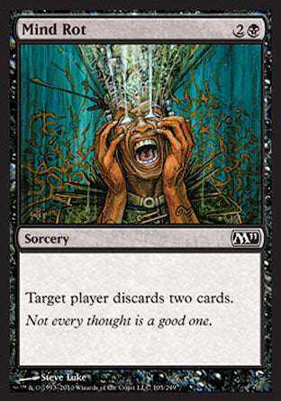 Mind Rot (Magic 2011 Core Set) Light Play