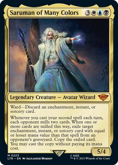 Saruman of Many Colors (Universes Beyond: The Lord of the Rings: Tales of Middle-earth) Light Play