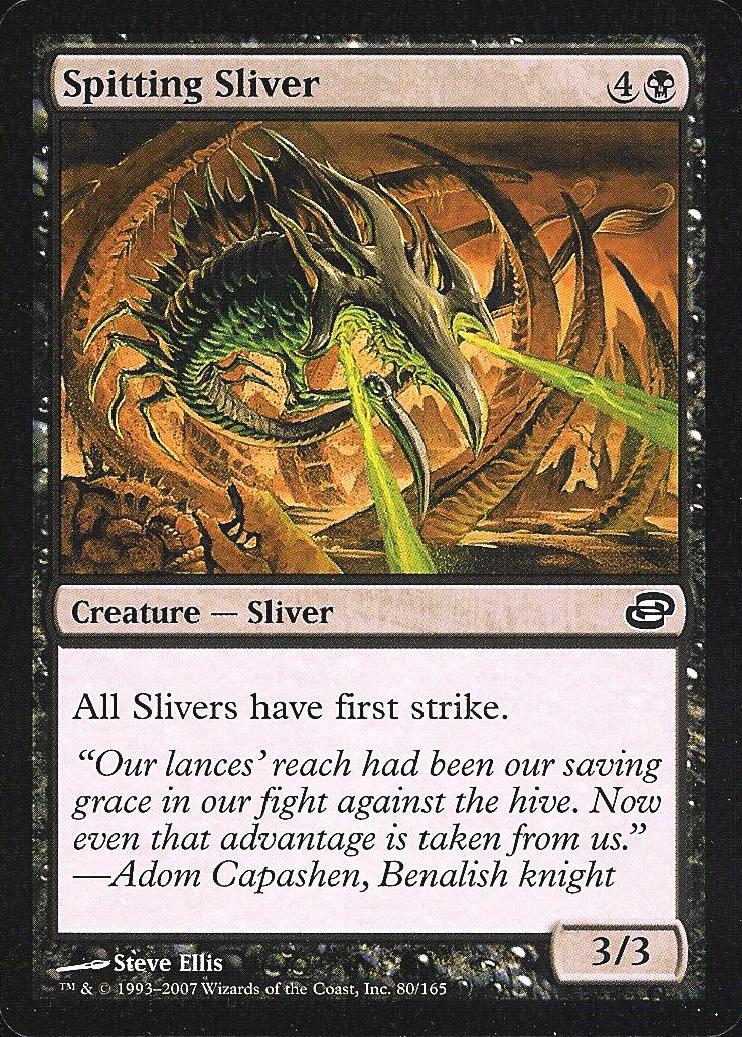 Spitting Sliver (Planar Chaos) Light Play