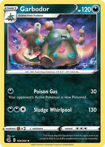 Garbodor (SWSH08: Fusion Strike) Light Play