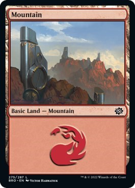 Mountain (275) (The Brothers' War) Light Play
