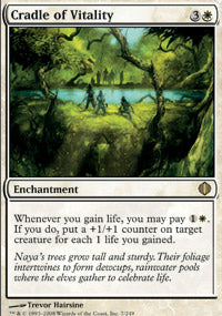 Cradle of Vitality (Shards of Alara) Medium Play