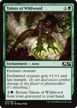 Talons of Wildwood (Magic 2019 Core Set) Light Play