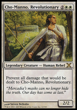 Cho-Manno, Revolutionary (10th Edition) Medium Play