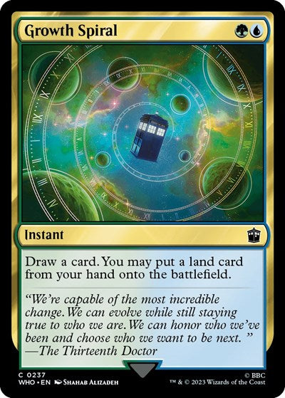 Growth Spiral (Universes Beyond: Doctor Who) Light Play