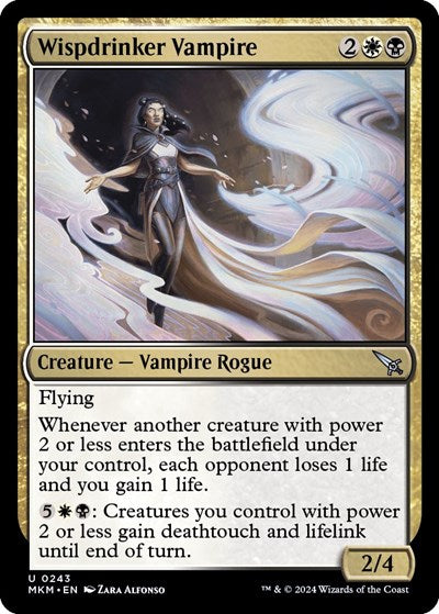Wispdrinker Vampire (Murders at Karlov Manor) Light Play