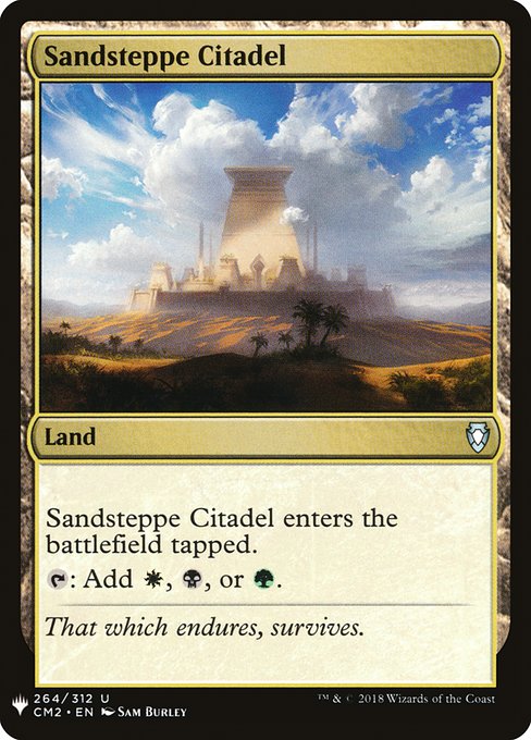 Sandsteppe Citadel (Mystery Booster) Medium Play