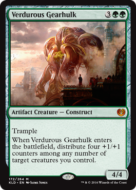 Verdurous Gearhulk (Kaladesh) Light Play