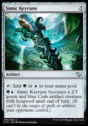 Simic Keyrune (Commander 2015) Light Play
