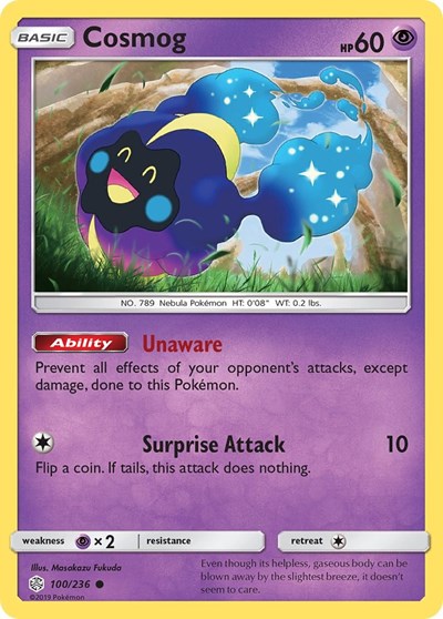 Cosmog - 100 (SM - Cosmic Eclipse) Light Play