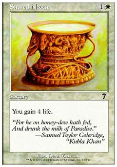 Sacred Nectar (7th Edition) Light Play