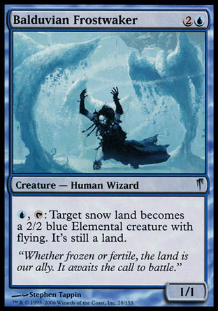 Balduvian Frostwaker (Coldsnap) Light Play