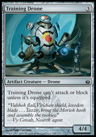 Training Drone (Mirrodin Besieged) Light Play