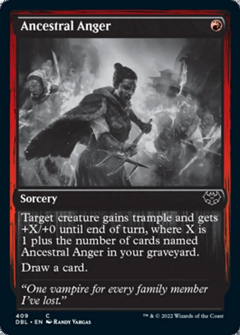 Ancestral Anger (Innistrad: Double Feature) Light Play