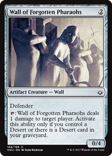 Wall of Forgotten Pharaohs (Hour of Devastation) Light Play