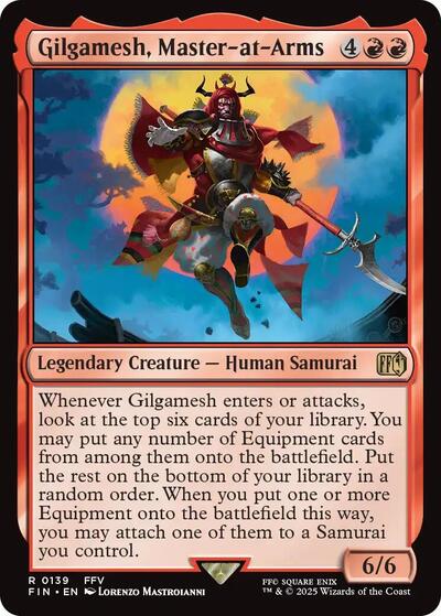 Gilgamesh, Master-at-Arms (Universes Beyond: FINAL FANTASY) Light Play